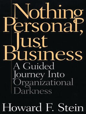 cover image of Nothing Personal, Just Business